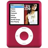 Apple iPod nano 3 8GB rot