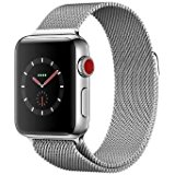 Apple Watch Series 3 38mm Edelstahl silber Milanaise Armband silber Cellular verkaufen bis zu 100 00